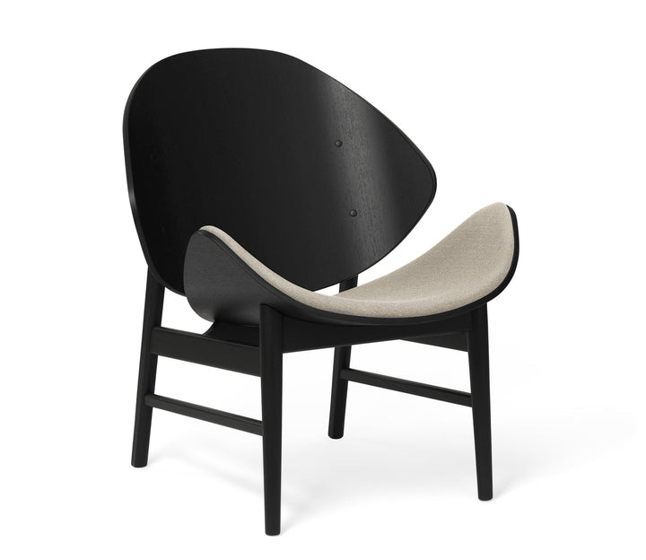 The Orange Lounge Chair - Upholstered Seat - Warm Nordic - Chairs - Vidar 222/ Black Oak - HORNE