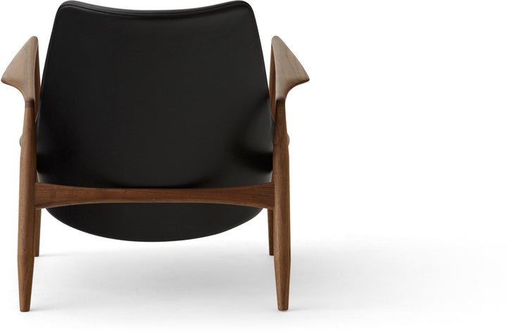 The Seal Lounge Chair - Low Back - Audo Copenhagen - Chairs - Natural Oak - Dakar Leather - 0329 Brown - HORNE