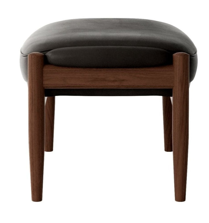 The Seal Ottoman - Audo Copenhagen - Stools + Benches + Ottomans - Natural Oak - Dakar Leather - 0329 Brown - HORNE