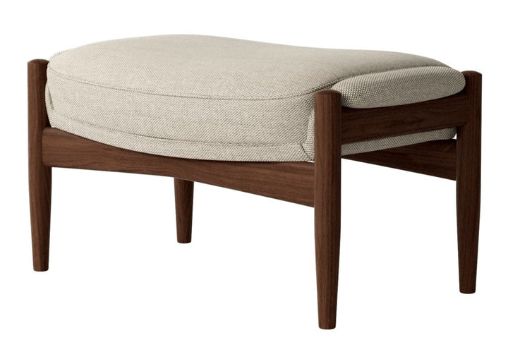 The Seal Ottoman - Audo Copenhagen - Stools + Benches + Ottomans - Natural Oak - Dakar Leather - 0329 Brown - HORNE