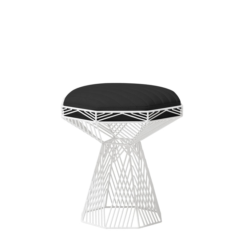 The Switch Table / Stool - Bend Goods - Outdoor Furniture - Black - Black Vegan Leather - HORNE