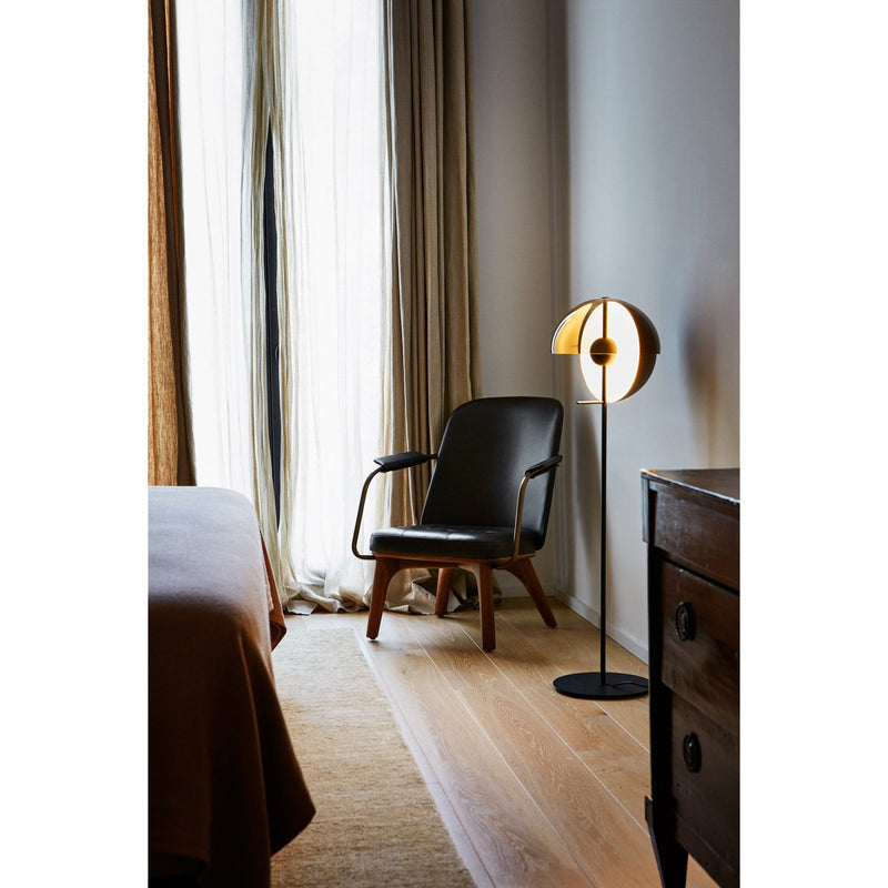 Theia P Floor Light - Marset - Floor Lamps - Black - HORNE