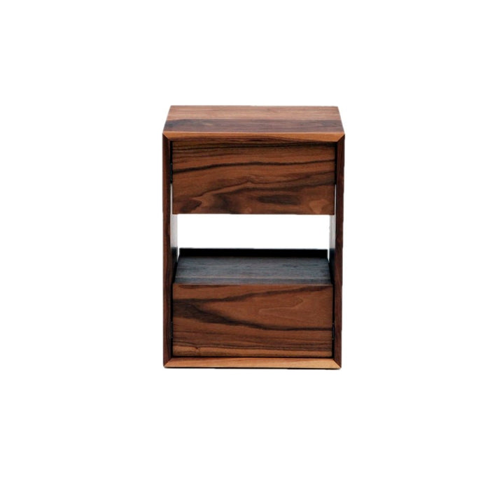 THN 1.5 Night Stand - Artless - Bedside Tables - Walnut with White Lacquer Drawer - HORNE