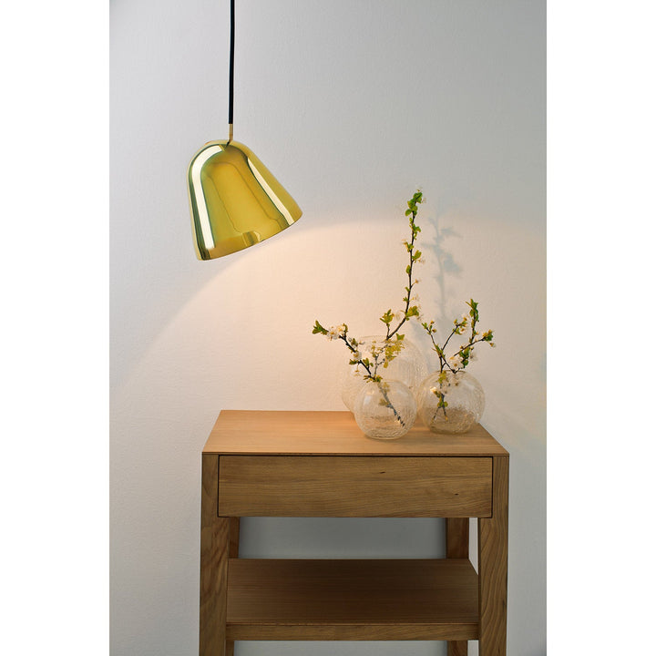 Tilt Brass Pendant Light