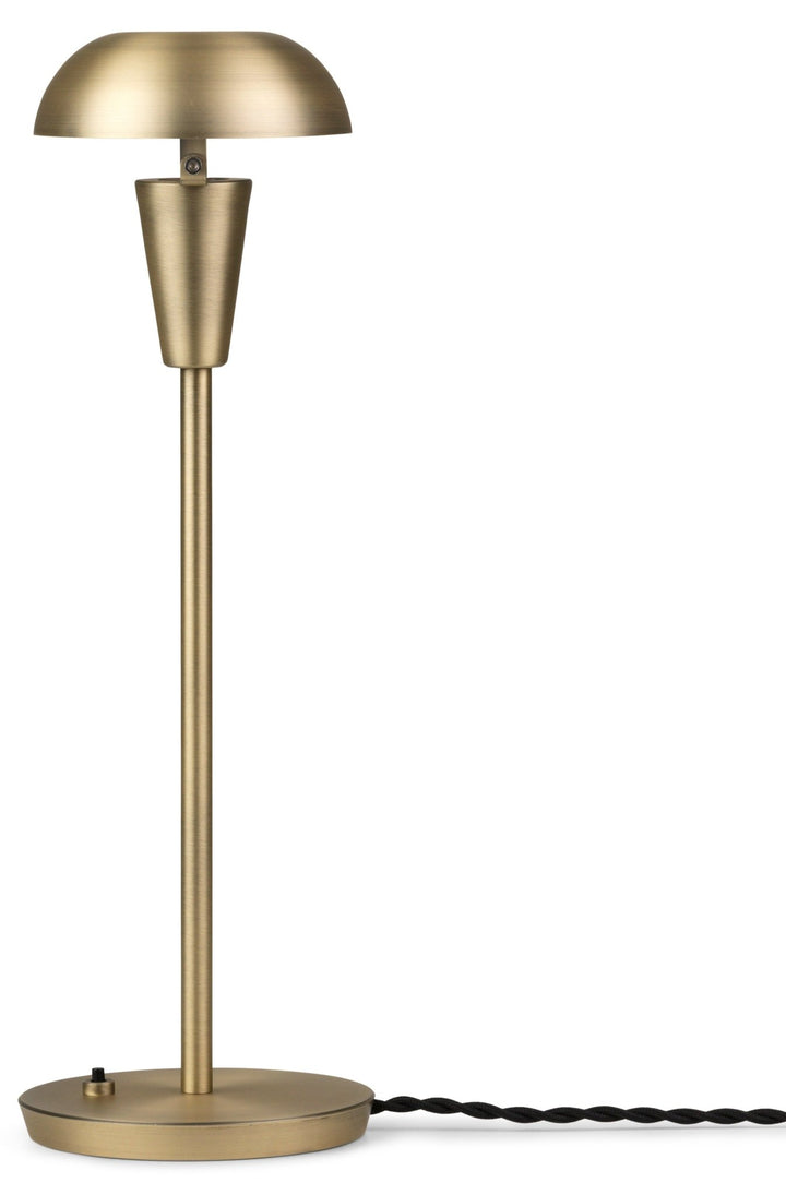 Tiny Table Lamp - Ferm Living - Table + Task - Brass - HORNE