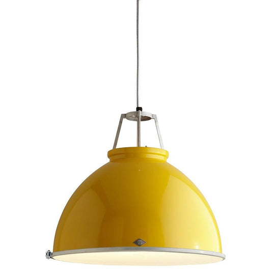 Titan 5 Pendant - Yellow w/ Diffuser