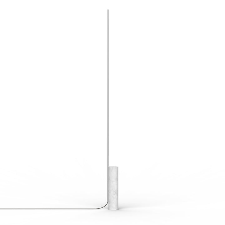 T.O Floor Lamp - Pablo Designs - Floor Lamps - White Marble/Chrome - HORNE