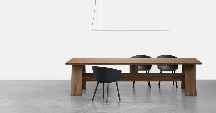 T.O. Pendant - Pablo Designs - Pendants - Matte Light Grey - Burnt Orange - HORNE