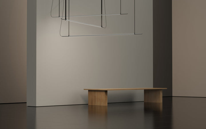 T.O. Pendant 2 Stack - Pablo Designs - Pendants - Matte Light Grey - Burnt Orange - HORNE
