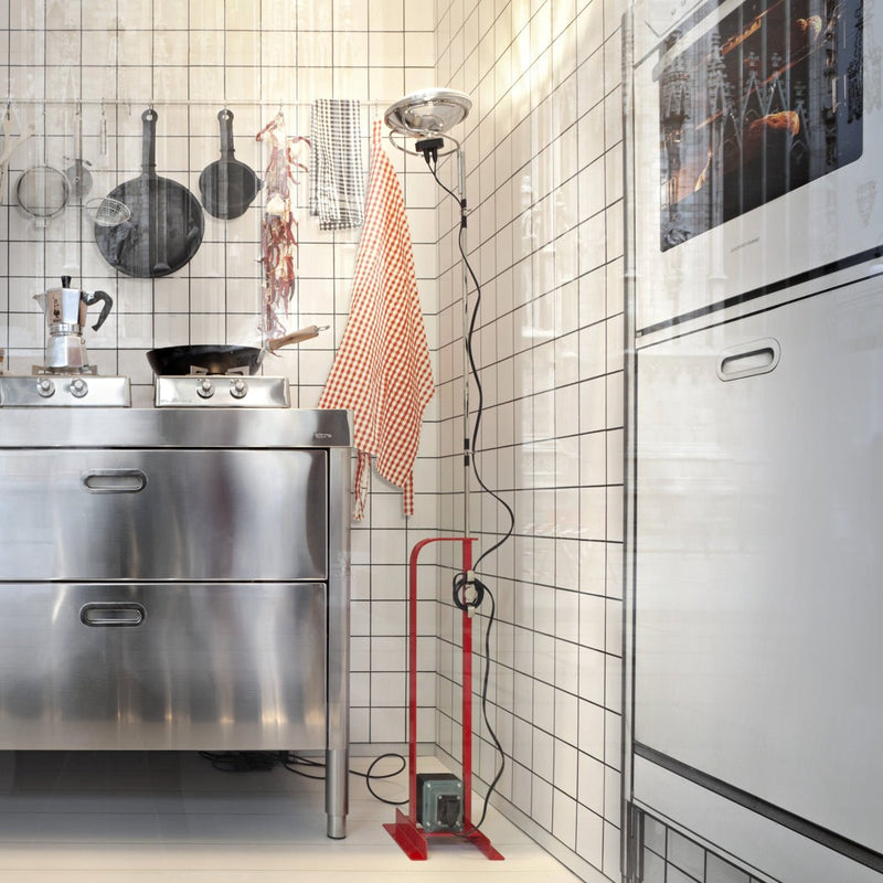 Toio Floor Lamp - Flos - Floor Lamps - Red - HORNE