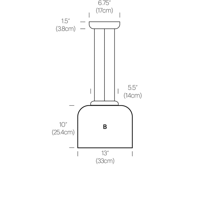 Totem Down Light - Pablo Designs - Pendants - Shade D - HORNE