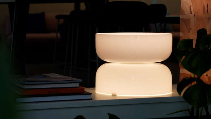 Totem Table Lamp - Pablo Designs - Table + Task - Variation 5 - HORNE