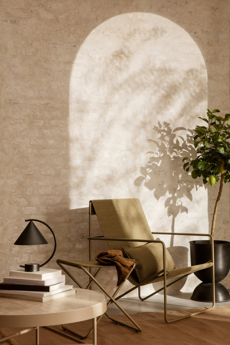 Travertine Table - Ferm Living - Tables + Desks - Medium - HORNE