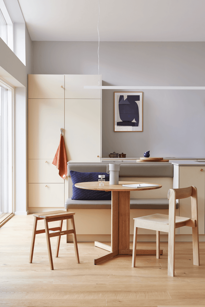 Trefoil Table - Form + Refine - Tables + Desks - White Oiled Oak - HORNE