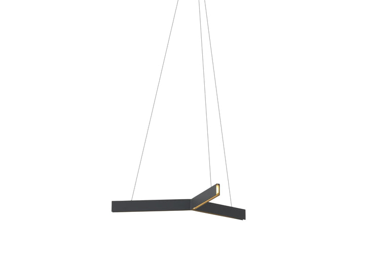 Tri Pendant - Resident - Chandeliers - Black - HORNE