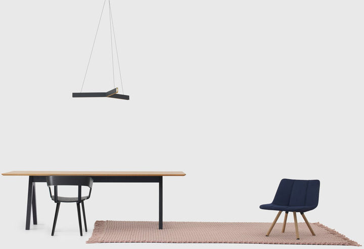 Tri Pendant - Resident - Chandeliers - Black - HORNE