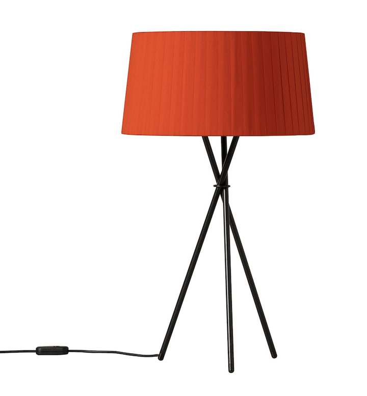 Trípode G6 Table Lamp - Santa & Cole - Table + Task - Terracotta Raw - HORNE