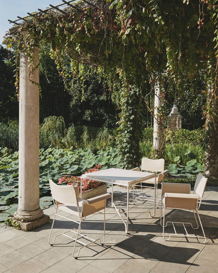 Tropique Dining Table - Gubi - Outdoor Furniture - White - HORNE