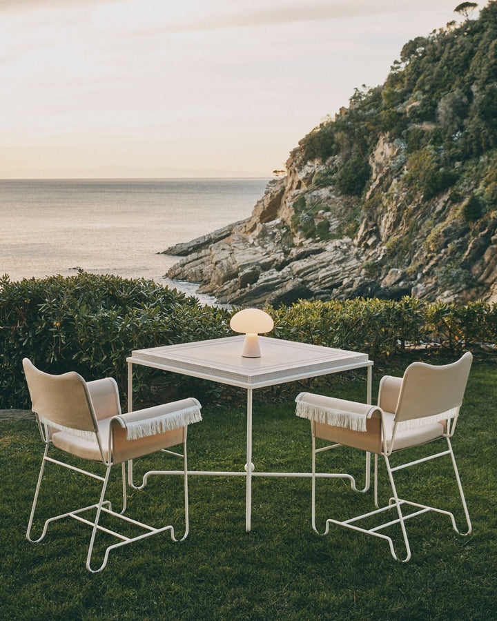 Tropique Dining Table - Gubi - Outdoor Furniture - White - HORNE