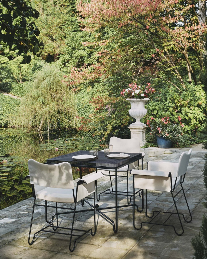 Tropique Dining Table - Gubi - Outdoor Furniture - White - HORNE