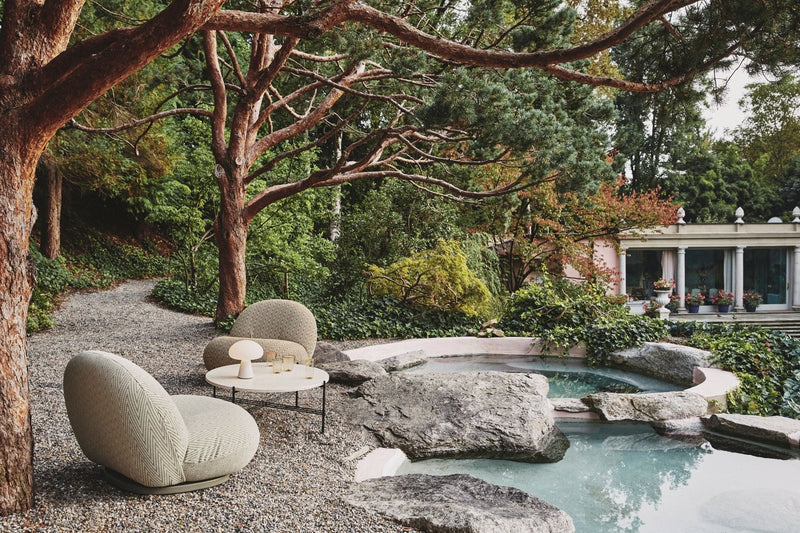 TS Outdoor Coffee Table - Round - Gubi - Outdoor Furniture - HORNE