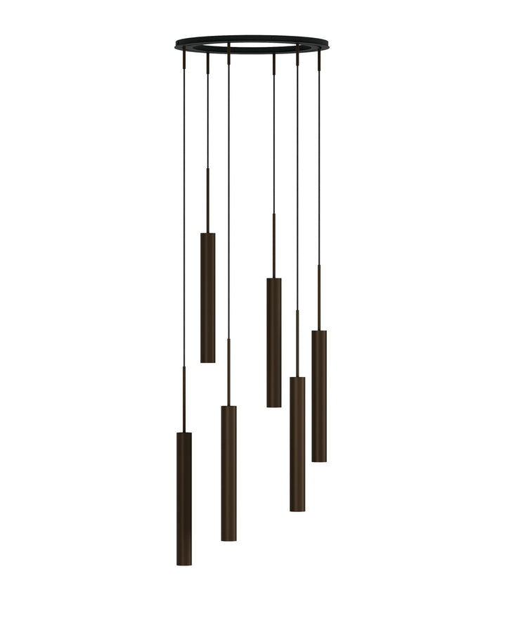 Tubulaire Chandelier - Audo Copenhagen - Chandeliers - Chandelier 6 - HORNE