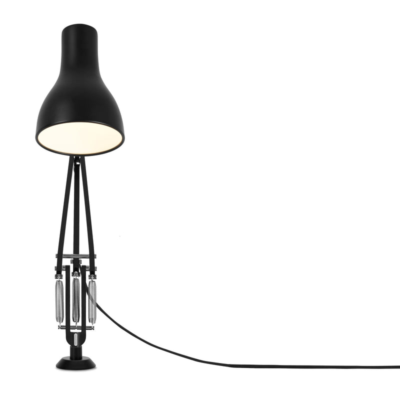 Type 75 Desk Lamp - Insert Base - Anglepoise - Table + Task - Jet Black - HORNE