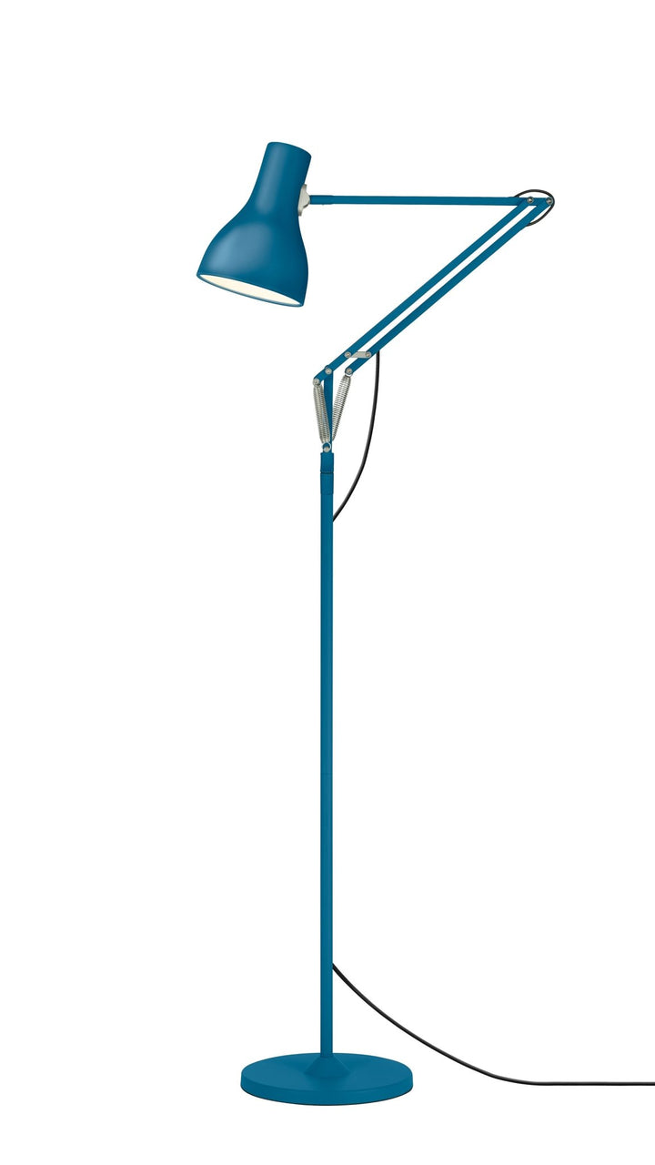 Type 75 Floor Lamp - Margaret Howell Edition - Anglepoise - Floor Lamps - Saxon Blue - HORNE