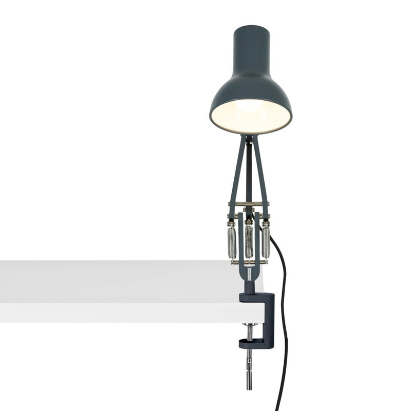 Type 75 Mini Desk Clamp Lamp - Anglepoise - Table + Task - Alpine White - HORNE