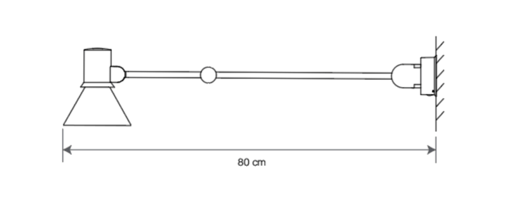 Type 80 W3 Wall Light - Anglepoise - Wall Sconces - HORNE
