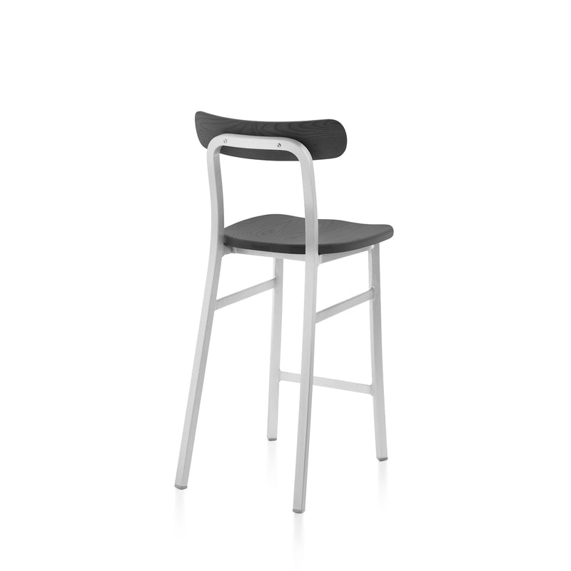 Utility Counter Stool - Emeco - Stools + Benches + Ottomans - Hand Brushed - Accoya - HORNE