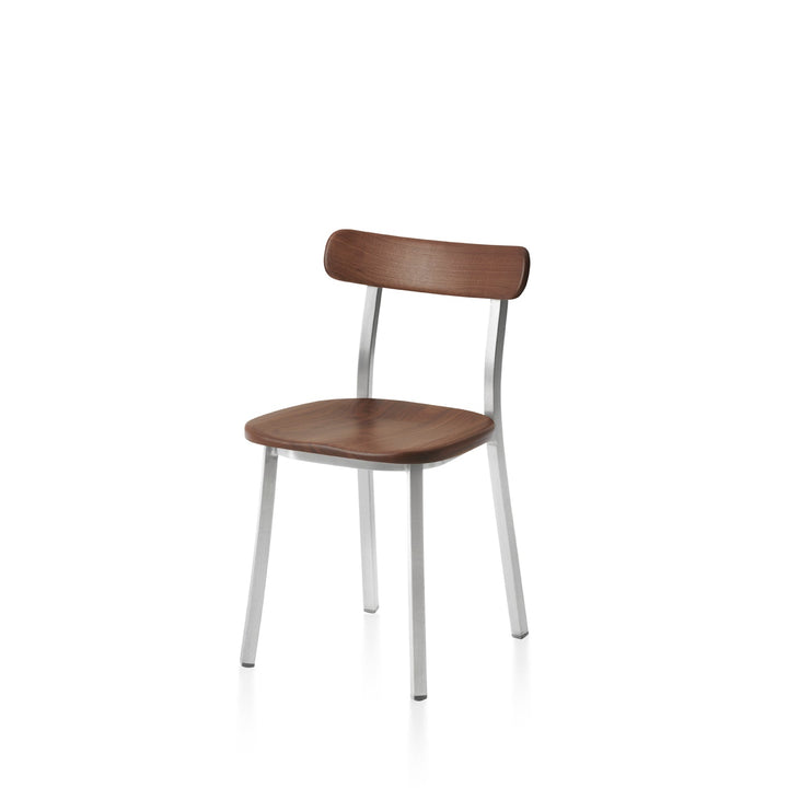 Utility Side Chair - Emeco - Chairs - Hand Brushed - Walnut - HORNE