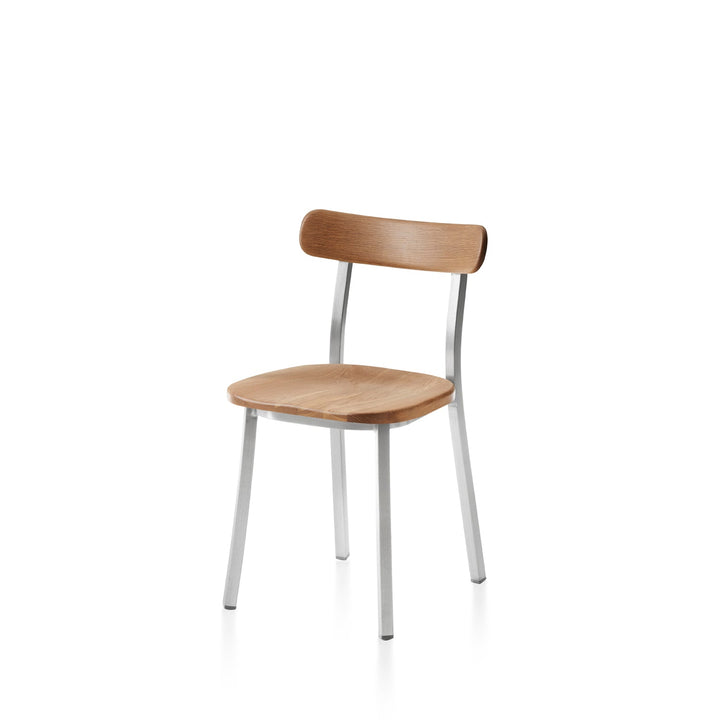 Utility Side Chair - Emeco - Chairs - Hand Brushed - Oak - HORNE