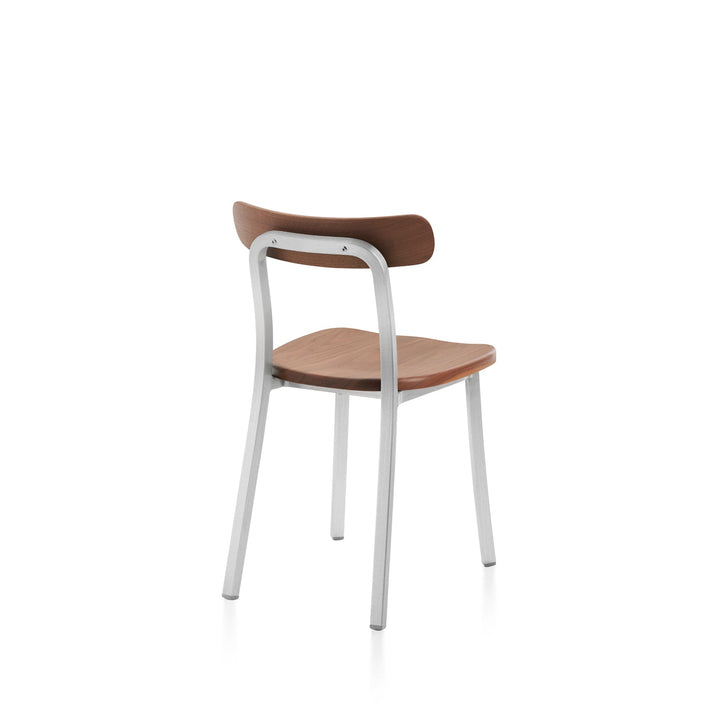 Utility Side Chair - Emeco - Chairs - Hand Brushed - Walnut - HORNE
