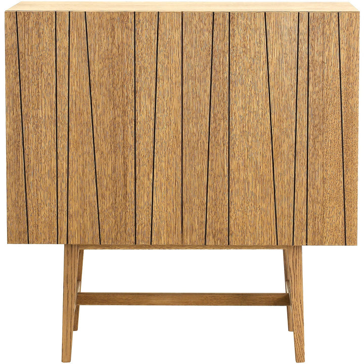 Vass V60:90 Cabinet 2 Doors - Stand Base - Asplund - Sideboards + Cabinets - Black Walnut Oak(P4) - White - 15 - HORNE