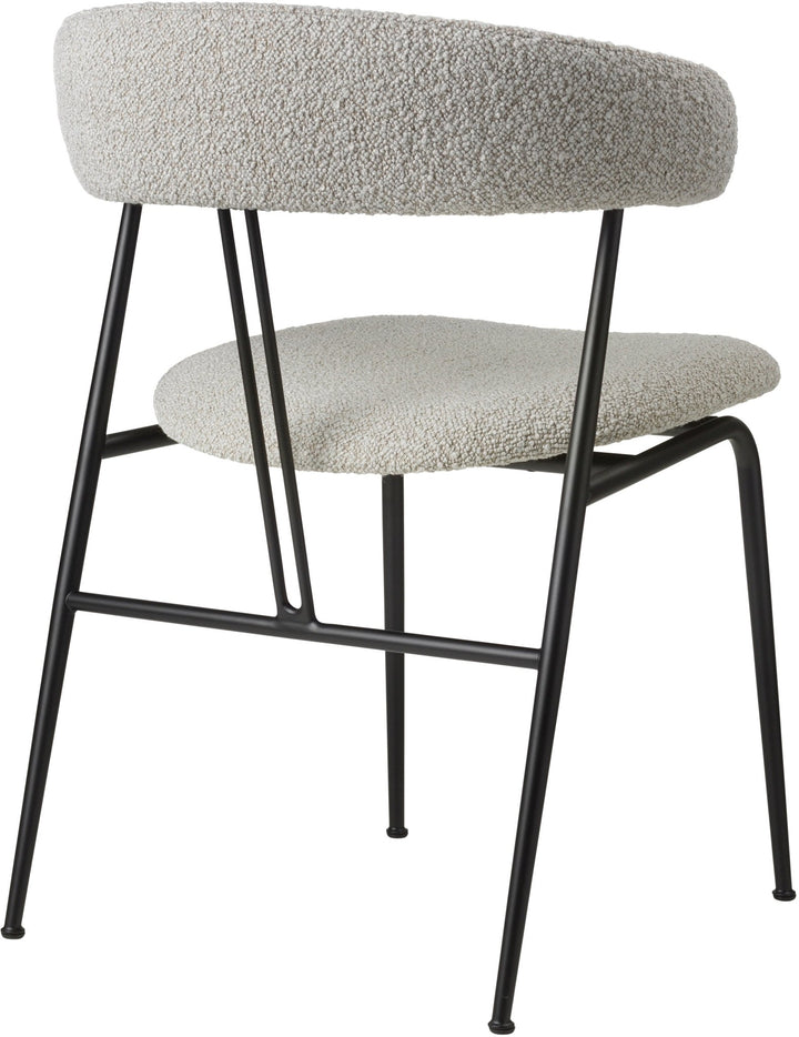 Violin Dining Chair - Fully Upholstered - Gubi - Chairs - Dedar Karakorum 004 - HORNE