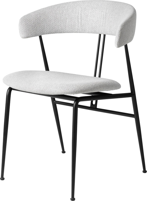 Violin Dining Chair - Fully Upholstered - Gubi - Chairs - Gabriel Tempt 60152 - HORNE