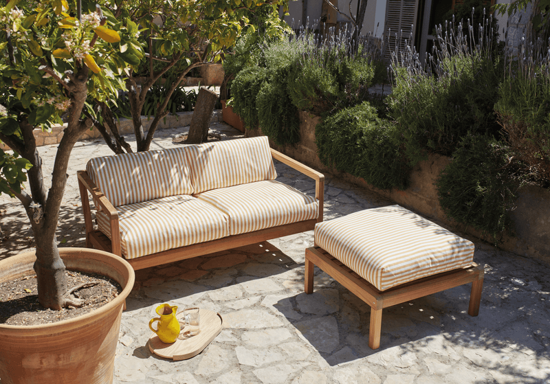 Virkelyst Sofa - Skagerak by Fritz Hansen - Outdoor Furniture - Teak / Ash - HORNE