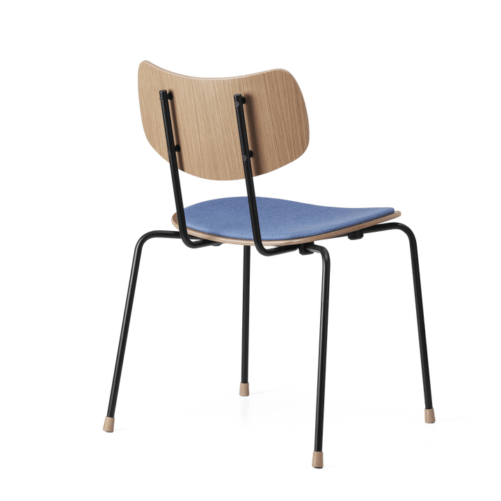 VLA26P Vega Dining Chair - Carl Hansen & Son - Chairs - Black Oak/ Thor 301 Leather - HORNE