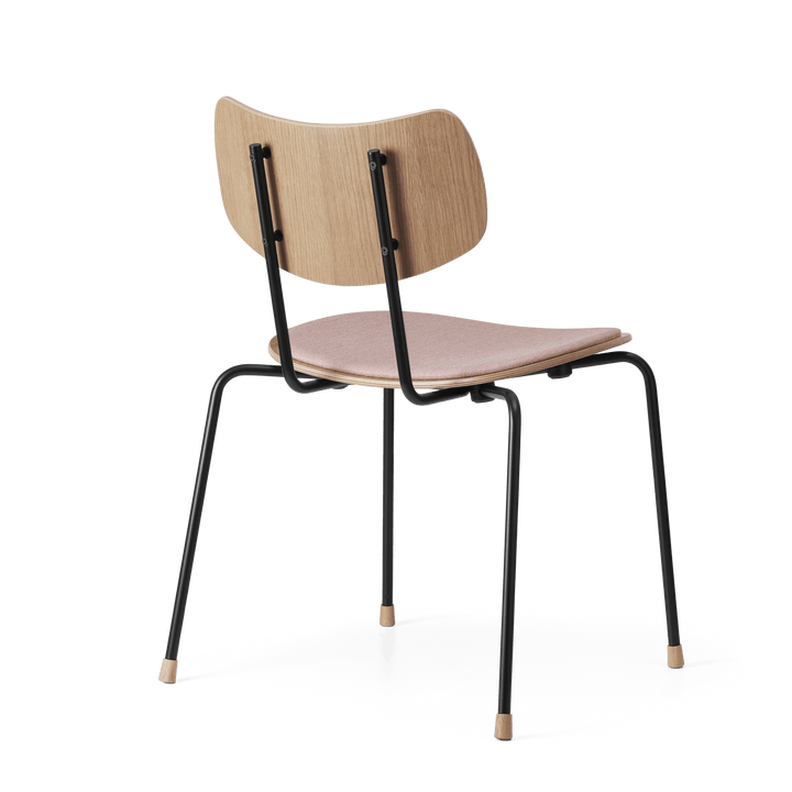 VLA26P Vega Dining Chair - Carl Hansen & Son - Chairs - Black Oak/ Thor 301 Leather - HORNE