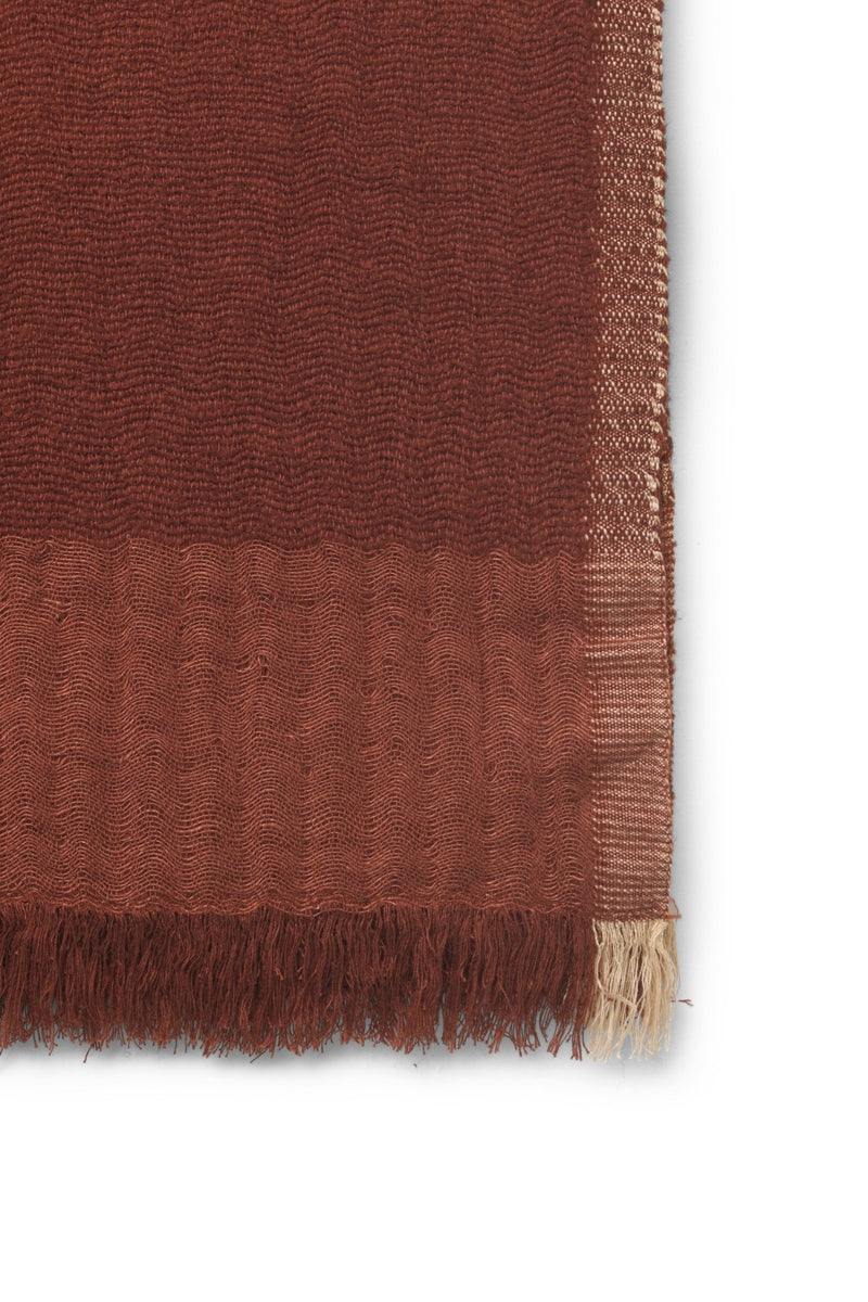 Weaver Throw - Ferm Living - Blankets + Throws + Pillows - Off - White - HORNE