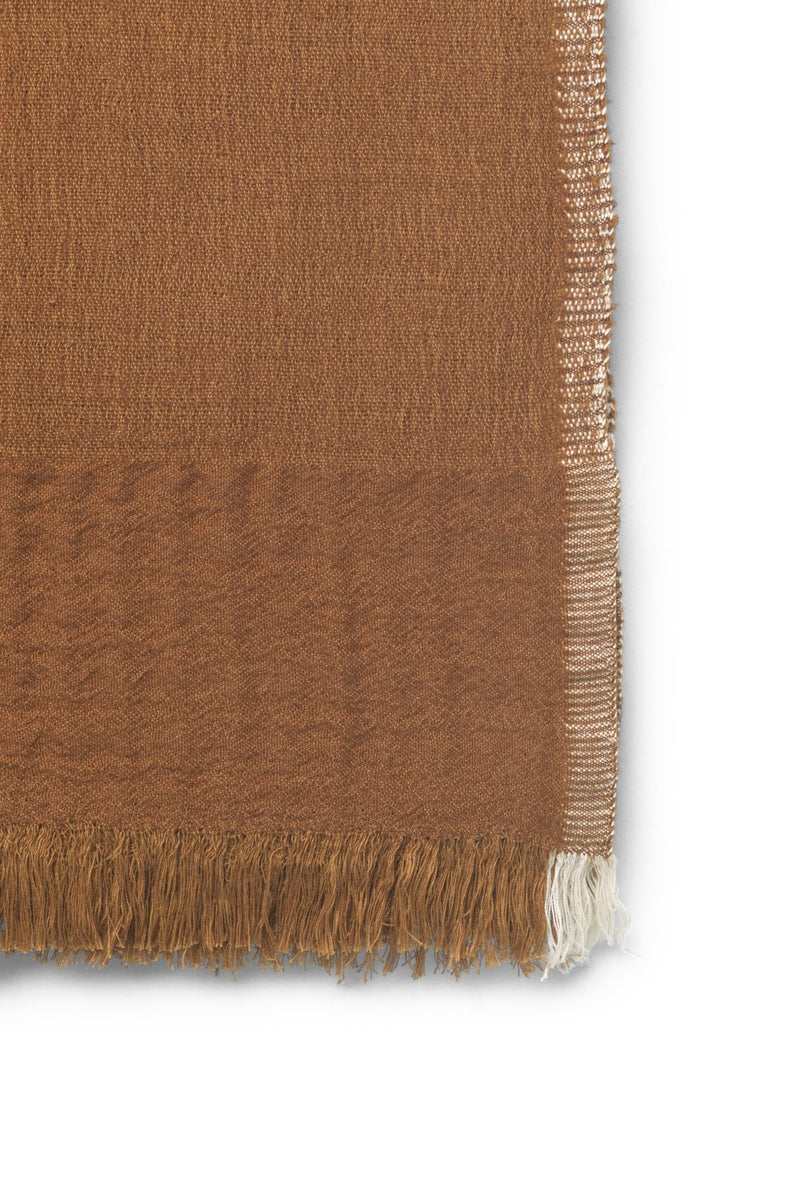 Weaver Throw - Ferm Living - Blankets + Throws + Pillows - Off - White - HORNE