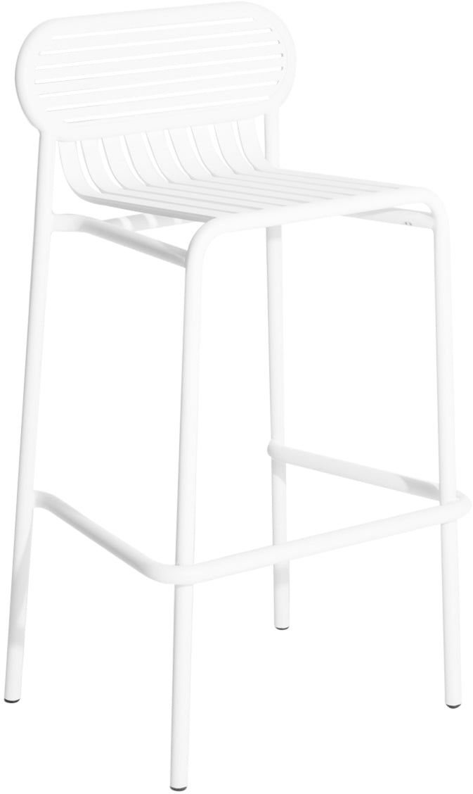 Week - End Barstool - Petite Friture - Outdoor Furniture - White - HORNE