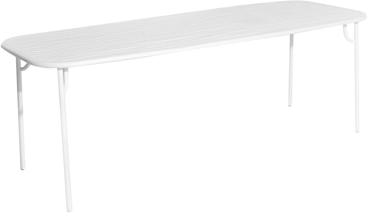 Week - End Dining Table - Rectangle - Petite Friture - Outdoor Furniture - Large - White - HORNE