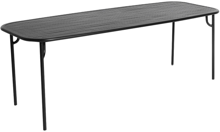 Week - End Dining Table - Rectangle - Petite Friture - Outdoor Furniture - Large - Black - HORNE