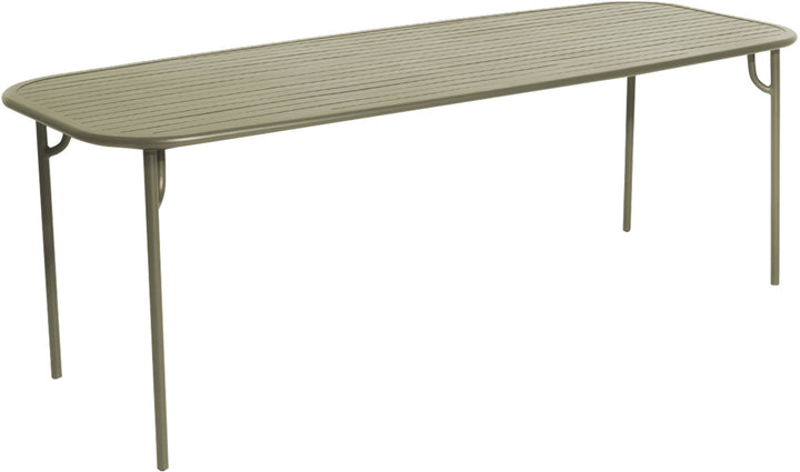 Week - End Dining Table - Rectangle - Petite Friture - Outdoor Furniture - Large - Jade Green - HORNE