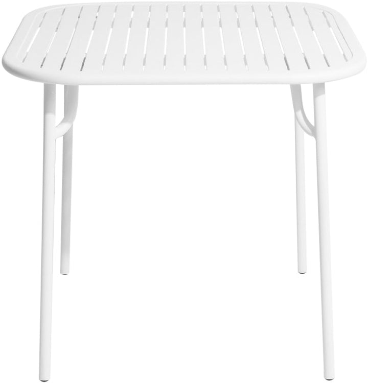 Week - End Dining Table - Square - Petite Friture - Outdoor Furniture - White - HORNE