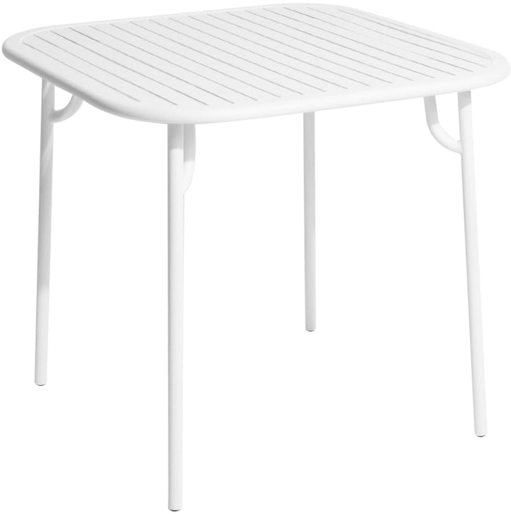 Week - End Dining Table - Square - Petite Friture - Outdoor Furniture - White - HORNE