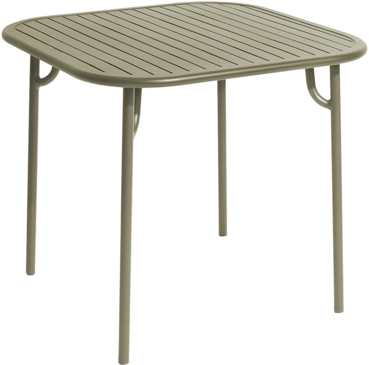Week - End Dining Table - Square - Petite Friture - Outdoor Furniture - Jade Green - HORNE