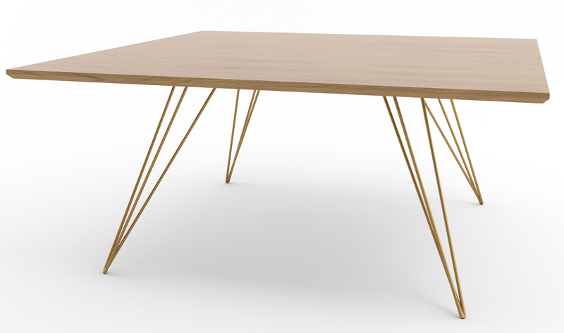 Williams Coffee Table - Large Rectangle - Tronk - Tables + Desks - Maple - Blood Red - HORNE